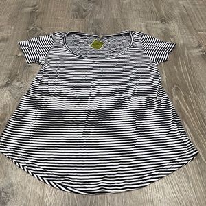 New Love & Charm Medium Blue Striped C12